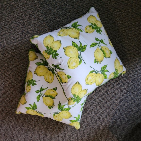 April Cornell Lemon Yellow Decorative Pillow with Zippers 20 x 20 (Quantity 1) - Picture 10 of 10